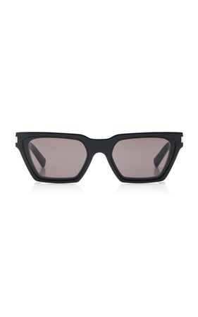 Calista Cat-Eye Acetate Sunglasses By Saint Laurent | Moda Operandi
