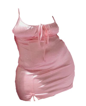plus size pink dress