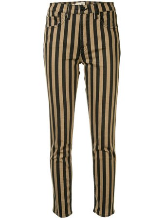 Nili Lotan Striped Print Trousers - Farfetch