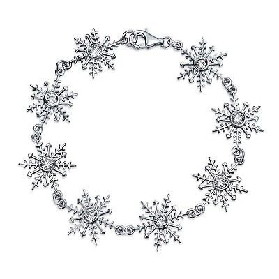 Bling Jewelry Snow Flake Bracelet