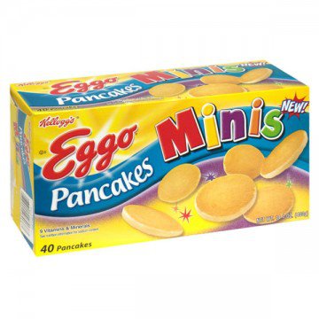 Kellogg's Eggo Pancakes Buttermilk Minis - 40 ct » Cereal & Breakfast Foods » General Grocery