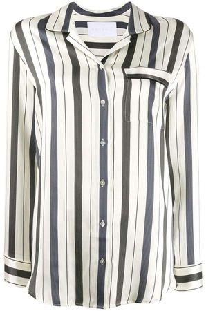 Asceno oversized striped shirt