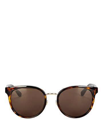 Gucci Round Sylvie Web Sunglasses | INTERMIX®