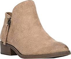 fergalicious ankle bootie taupe zip - Google Search