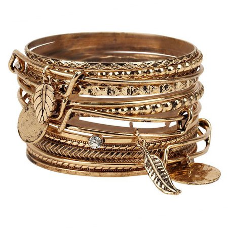 Bronze/Gold Bracelet Set