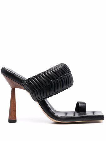 Shop GIABORGHINI Rosie braided sandals with Express Delivery - FARFETCH
