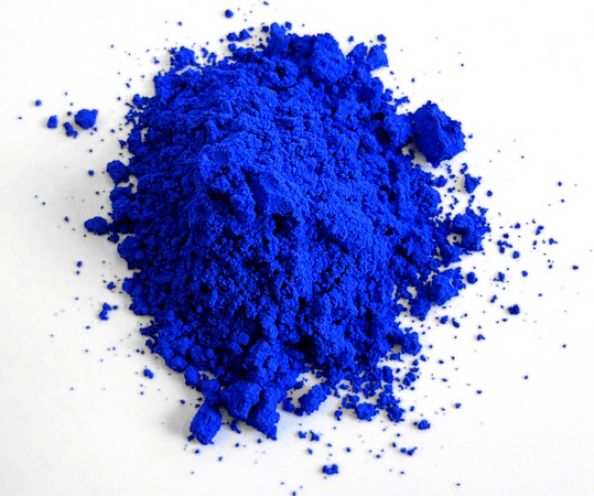 blue powder