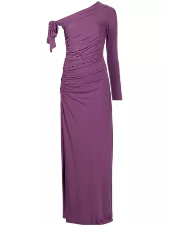 Halston Heritage Kamilah Ruched Detailing Gown - Farfetch