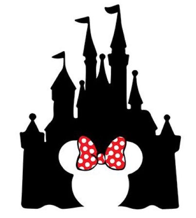 Minnie Mouse Disney Castle