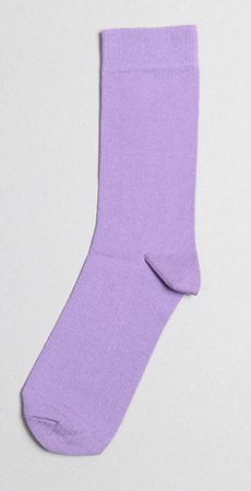 purple socks