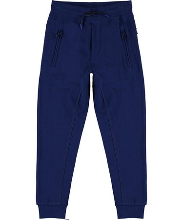 Ash - Ink Blue - Blue sweatpants - Molo