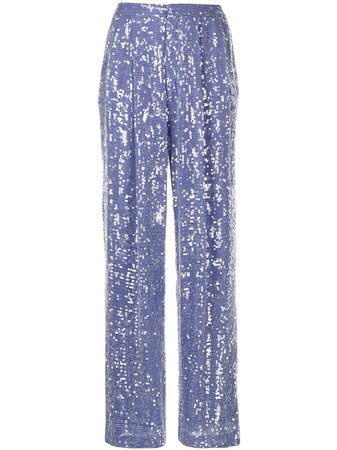 LAPOINTE sequin-embellished wide-leg Trousers - Farfetch