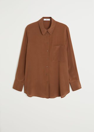 100% silk blouse - Women | Mango USA