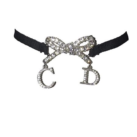 Stunning Dior 2000 bow necklace in super good... - Depop