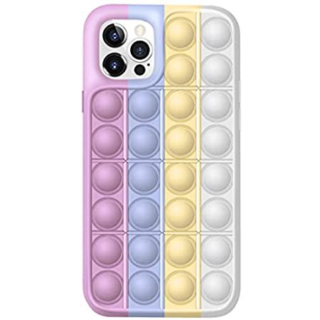 Amazon.com: Fidget Toys Phone Case,Push Pop Bubble Protecive Case for iPhone7,8,7P,8P,X,XS,XS Max,XR,11,11pro,12,12Pro,12Pro Max (iPhone8plus, Multicolor)