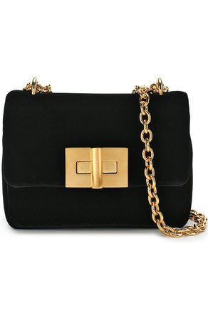 Женская сумка small natalia TOM FORD черная цвета — купить за 99500 руб. в интернет-магазине ЦУМ, арт. L0983S-V06