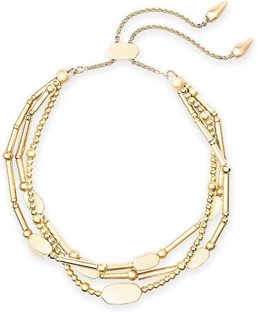 Amazon.com: Kendra Scott Chantal Beaded Bracelet for Women, Fashion Jewelry, 14k Gold-Plated: Clothing, Shoes & Jewelry