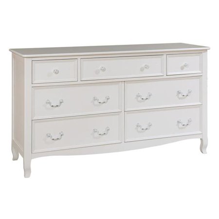 Emma 7-Drawer White Dresser 8320500 - The Home Depot