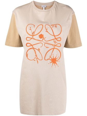 LOEWE Anagram-embroidered T-shirt - Farfetch