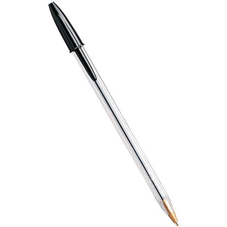 Pinterest - BIC Crystal Black Ballpoint Pen