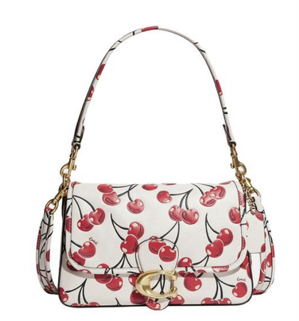 cherry coach bag