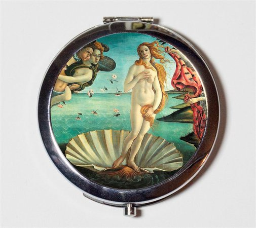 Naissance de Vénus miroir Compact Sandro Boticelli | Etsy