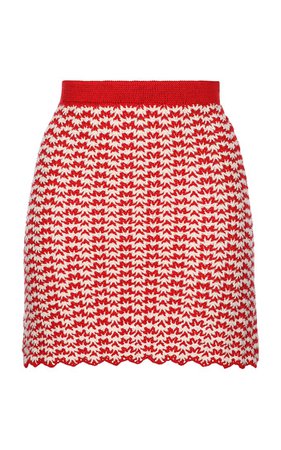Ana Crochet Cotton Mini Skirt By Escvdo | Moda Operandi