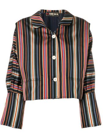 Fendi Vintage 1980's striped jacket $