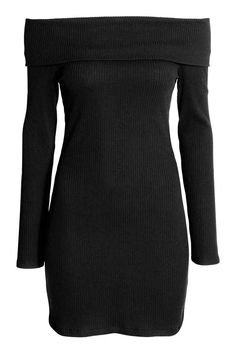 H&M Off-Shoulder Sweater Dress