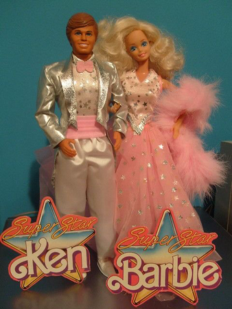 superstar barbie and Ken