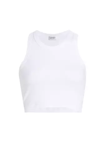 leset cropped tank top