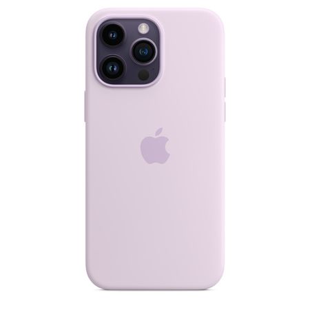 iPhone 14 Pro Max Silicone Case with MagSafe — Lilac - Apple (AU)