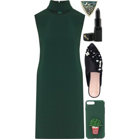 green like envy, green like the trees (old polyvore set)