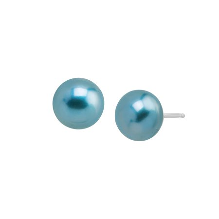 blue pearl earrings - Google Search