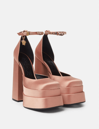 Versace platform heels