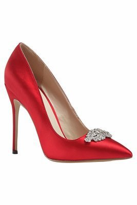 Alandra Red High Heel | Paradox London Pink