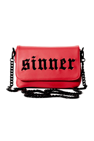 Sinner - Limited Edition Red Crossbody Purse/Bag – Blackcraft Cult