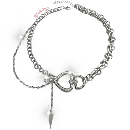 DIGITAL LOVE necklace internet fashion streetwear 2021 collection trends y2k