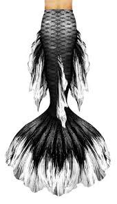 black mermaid tail - Google Search