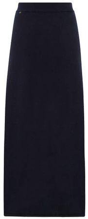 Extreme Cashmere - No. 22 Sas A Line Cashmere Blend Skirt - Womens - Navy