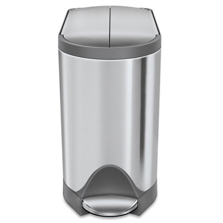 simplehuman® 10-Liter Butterfly Step Trash Can | Bed Bath & Beyond