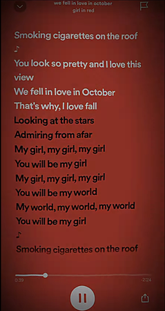 We fell in love in October 💕🍂