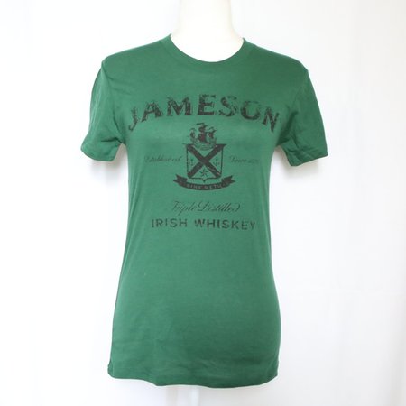 jameson whiskey Tops | New Jameson Irish Whiskey Womens Green Tshirt L | Poshmark
