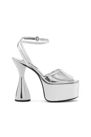 Curvy Heel in Silver – Simon Miller