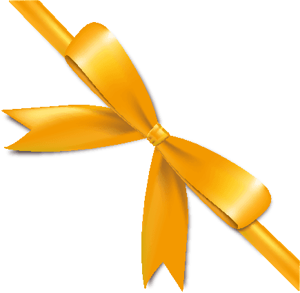 Yellow Bow Ribbon Icon2 Vector Data | SVG(VECTOR):Public Domain | ICON PARK | Share the design. Download free.