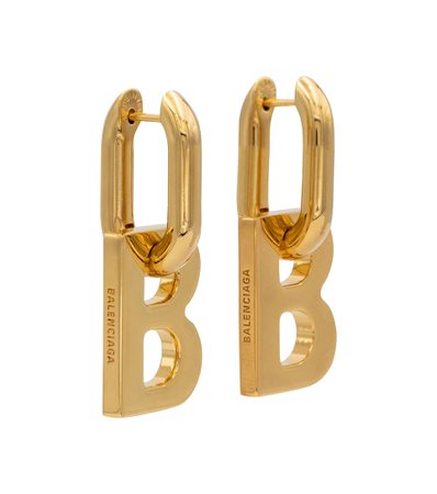Balenciaga - B Chain XL earrings | Mytheresa