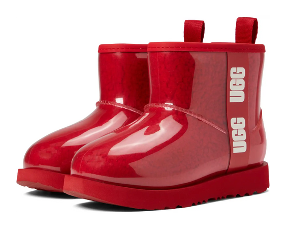 red clear Ugg boots