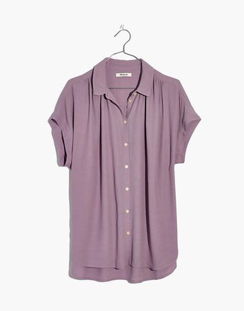Central Drapey Shirt purple