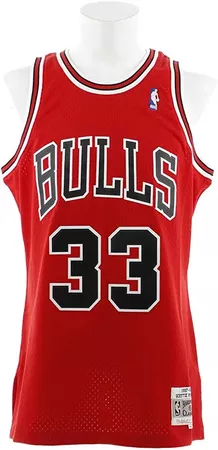 Amazon.com: Mitchell & Ness Scottie Pippen Chicago Bulls NBA - Camiseta para hombre : Deportes y Actividades al Aire Libre