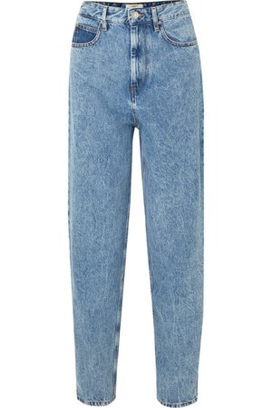 Isabel Marant Étoile | Corsyj high-rise tapered jeans | NET-A-PORTER.COM